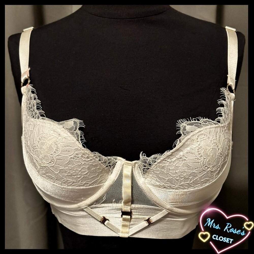 Belinda Ivory Honey Birdette Bra 34DD